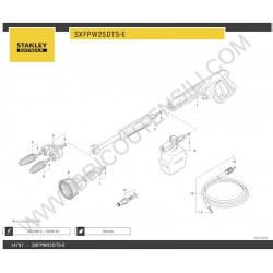 Stanley Fatmax Pressure Washer SXFPW25DTS-E Parts Diagram - 5