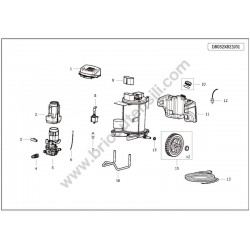 Lavor Pressure Cleaner XTR-R 1007 Parts Drawing - 1