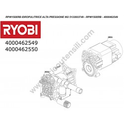 RYOBI RPW150XRB Idropuitrice Esploso Ricambi - 1