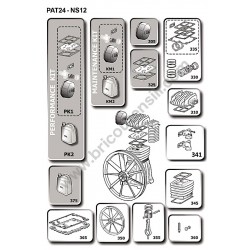 CECCATO BLUELINE 50BC2 Parts Drawing - 1