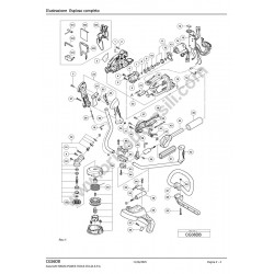 Hikoki Brushcitter CG36DB Parts Diagram