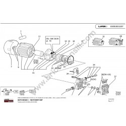Lavor Idropulitrice SUPERWASH '07 Esploso Ricambi
