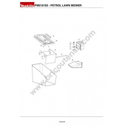Dolmar Rasaerba PM5101S3 Esploso Ricambi - 3