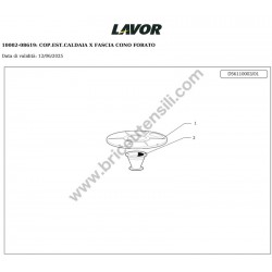 Lavor Idropulitrice NPX4 1310 M Esploso Ricambi - 3