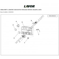 Lavor Pressure Cleaner NPX4 1310 M Parts Drawing - 4