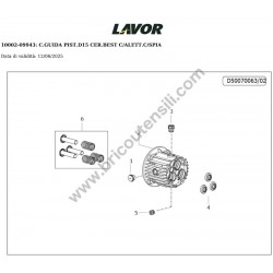 Lavor Pressure Cleaner NPX4 1310 M Parts Drawing - 9