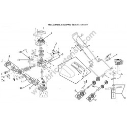 Valex Rasaerba TS4636 Esploso Ricambi
