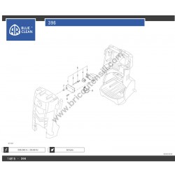 Annovi Reverberi Pressure Washer AR 396 Parts Drawing - 3