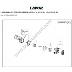 Lavor Idropulitrice NINJA 120 Esploso Ricambi - 1