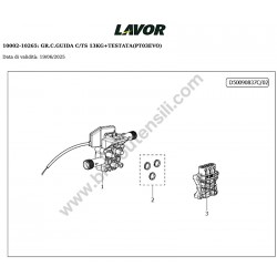 Lavor Pressure Cleaner NINJA 120 Parts Drawing - 2