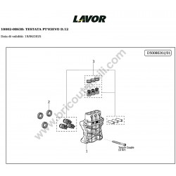 Lavor Idropulitrice NINJA 120 Esploso Ricambi - 4