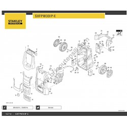 Stanley Fatmax Pressure Washer SXFPW30IP-E Parts Drawing