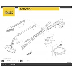 Stanley Fatmax Pressure Washer SXFPW30IP-E Parts Drawing - 5