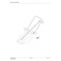 Alpina Lawnmower AL4 46 Parts Drawing - 3