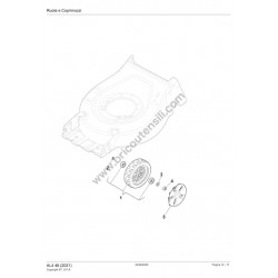 Alpina Lawnmower AL4 46 Parts Drawing - 5