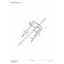 Alpina Lawnmower AL5 41 A Parts Drawing - 4