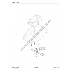 Alpina Lawnmower AL5 41 A Parts Drawing - 6