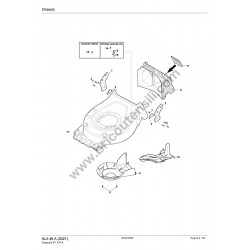 Alpina Lawnmower AL5 46 A Parts Drawing
