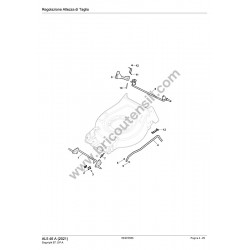 Alpina Lawnmower AL5 46 A Parts Drawing - 1