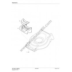 Alpina Lawnmower AL5 46 A Parts Drawing - 2