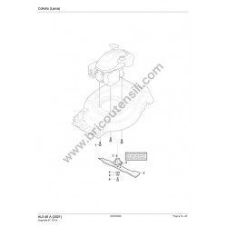 Alpina Lawnmower AL5 46 A Parts Drawing - 6
