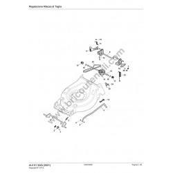 Alpina Rasaerba AL5 51 SAQ Esploso Ricambi - 1