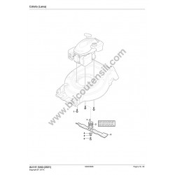 Alpina Lawnmower AL5 51 SAQ Parts Drawing - 7