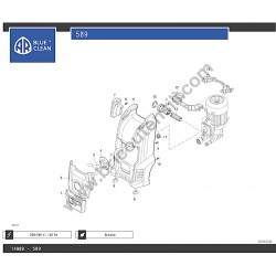 Annovi Reverberi Idropulitrice AR589 Esploso Ricambi