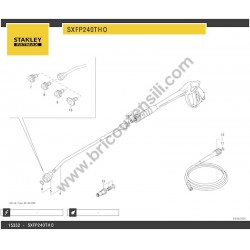 Stanley Fatmax Idropulitrice SXFP240THO Esploso Ricambi - 5