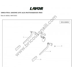 Lavor Floor Scrubber Drier L5 50B CBT Parts Drawing - 8