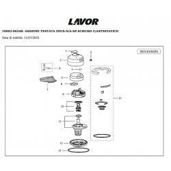 Lavor LX150F W&D Parts Drawing - 1