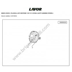 Lavor Idropulitrice NPX 1211XP M Esploso Ricambi - 10