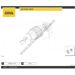 Stanley Fatmax SXFPW21MPE Parts Drawing - 4
