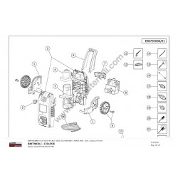 FASA Pressure Cleaner MAMBO 19 Parts Drawing - 5