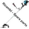 Makita EM2651UH Brushcutter Parts