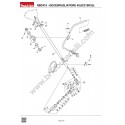 Makita Brusch Cutter RBC415 Parts Drawing