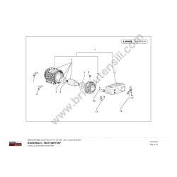 Lavor Pressure Cleaner COLUMBIA 1821LP Parts Drawing