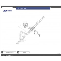 HUfirma Pressure Washer HU 4600 DS Parts Drawing - 1