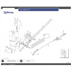 HUfirma Pressure Washer HU 4600 DS Parts Drawing - 3