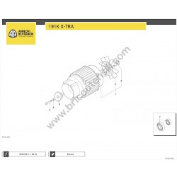 AR Idropulitrice 191K X-TRA Esploso Ricambi - 4