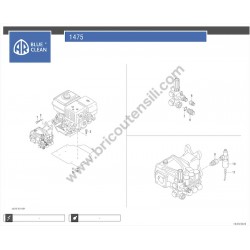 Annovi Reverberi Pressure Washer 1475 Parts Drawing - 5