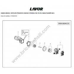 Lavor MISTRAL PLUS 110 Esploso Ricambi - 1