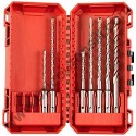 MILWAUKEE Kit Punte SDS-Plus M2 - 4932492116