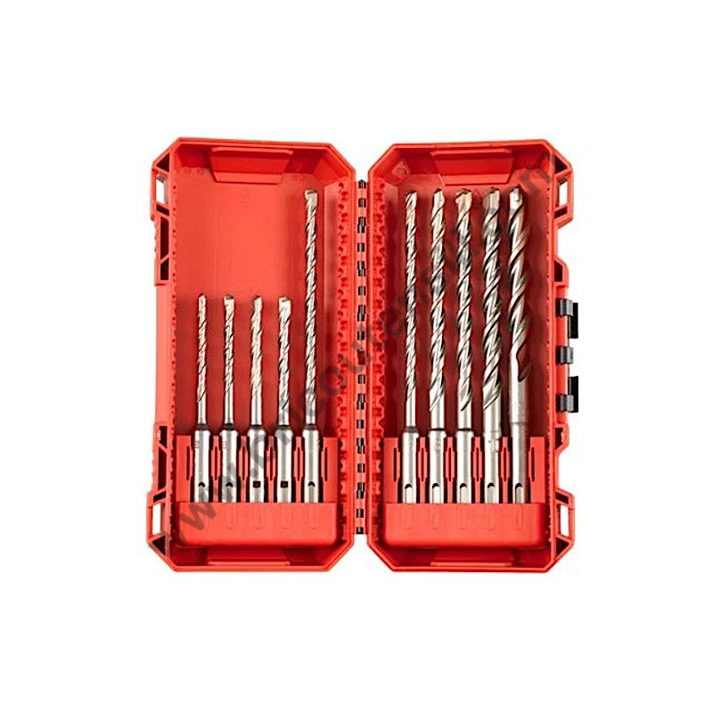 MILWAUKEE SDS Plus M2 Set Drill Bits MILWAUKEE SDS Plus M2 Set Drill Bits