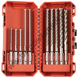 MILWAUKEE Kit Punte SDS-Plus M4 - 4932492115