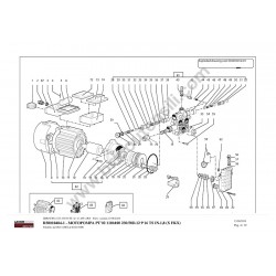 Lavor Pressure Cleaner FKX 1123 Parts Drawing - 1