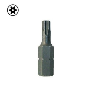 Bits - Perforated Torx connection 1/4''x25 mm