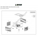 Lavor Pressure Cleaner MCHPX 1515LP Parts Drawing