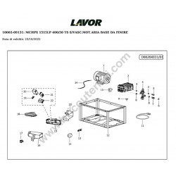 Lavor Pressure Cleaner MCHPX 1515LP Parts Drawing - 1