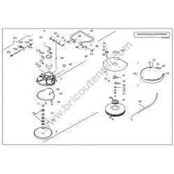Lavor Esploso Ricambi per SCL COMPACT FREE 45BT CBT - 1